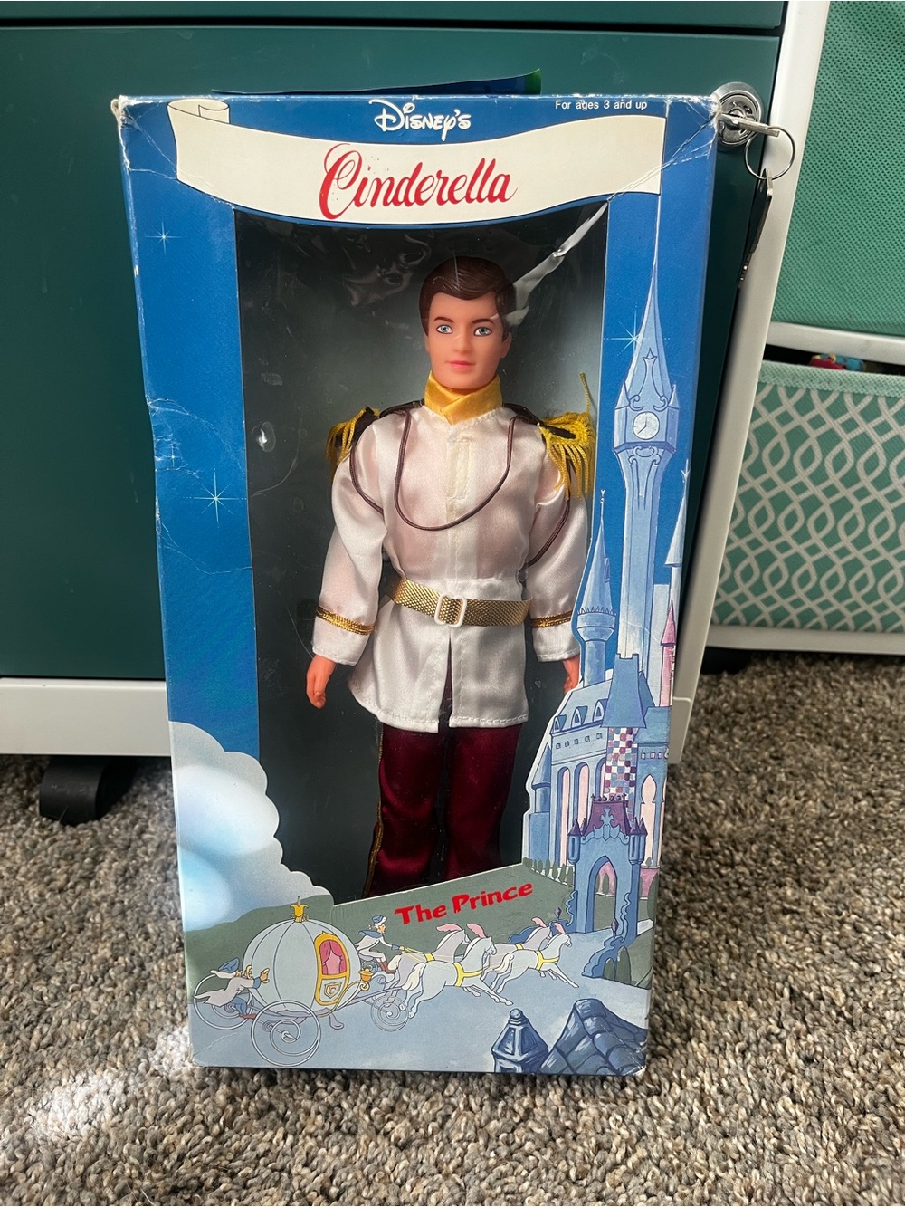 Vintage Disney Cinderella Prince doll